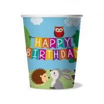 Copos Woodland papel 250ml...