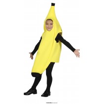 Disfarce Banana 5-6 anos