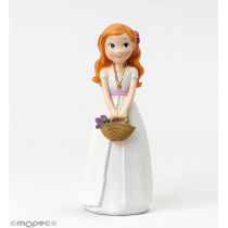 Deco Bolo Menina Cesto...