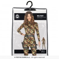 Disfarce Militar Adulta M
