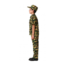 Disfarce Militar 5-6 anos