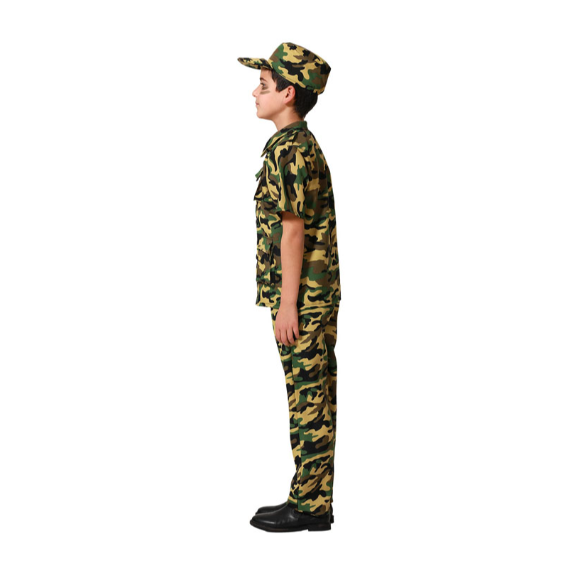 Disfarce Militar 5-6 anos