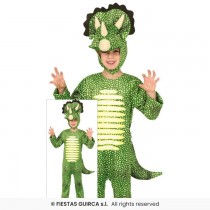 Disfarce Dinossauro Triceratops 3-4 anos