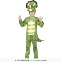 Disfarce Dinossauro Triceratops 3-4 anos