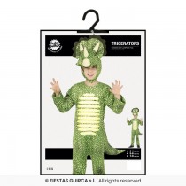 Disfarce Dinossauro Triceratops 3-4 anos