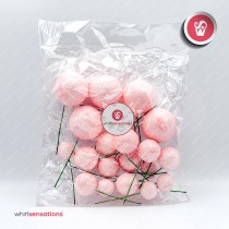 WS Bolas Decorativas Rosa Claro 20pcs