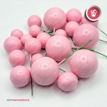 WS Bolas Decorativas Rosa 20pcs