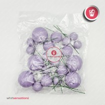 WS Bolas Decorativas Lilas 20pcs