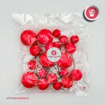 WS Bolas Decorativas Rosa Fushia 20 pcs