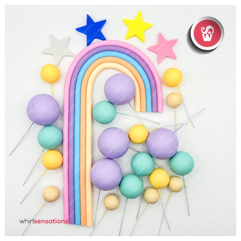 WS Mix Arco Iris Lilás 20pcs