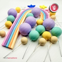 WS Mix Arco Iris Lilás 20pcs