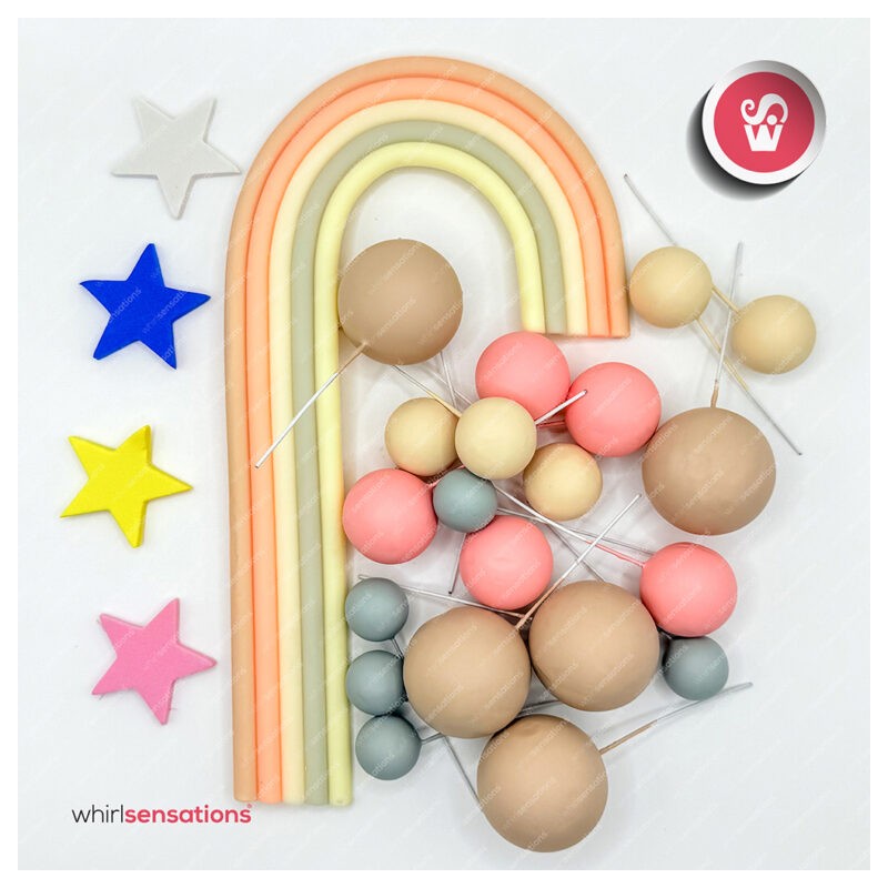 WS Mix Arco Iris Pastel 20pcs