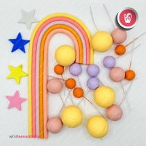 WS Mix Arco Iris Amarelo 20pcs
