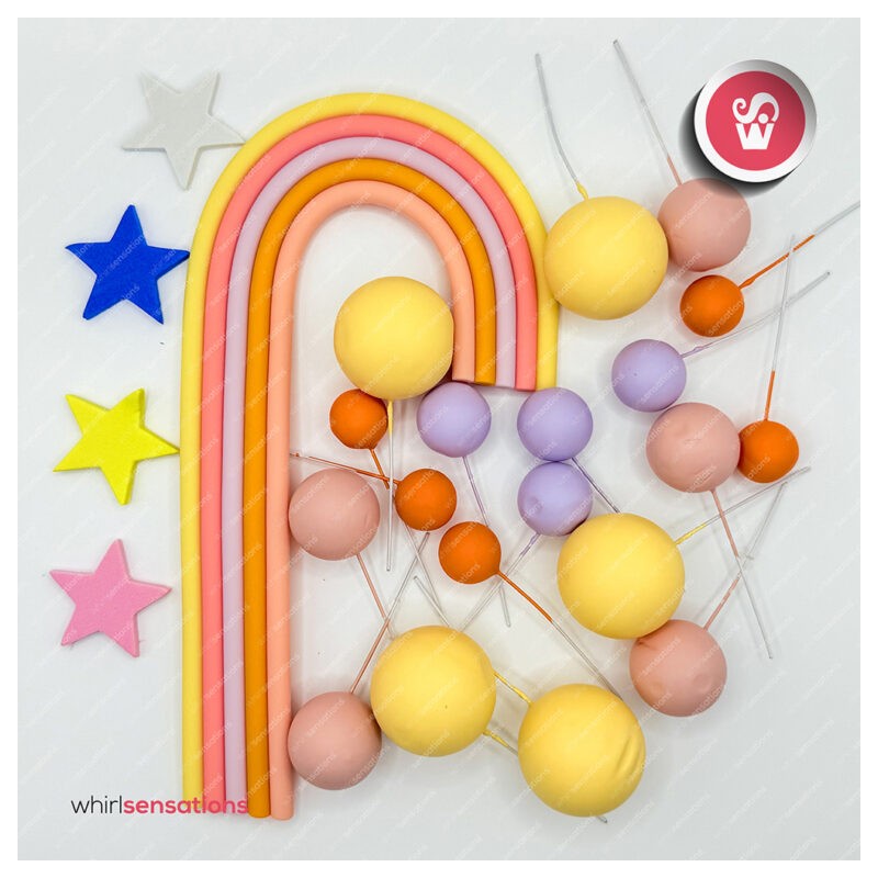 WS Mix Arco Iris Amarelo 20pcs