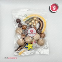 WS Mix Arco Iris Castanho 30pcs