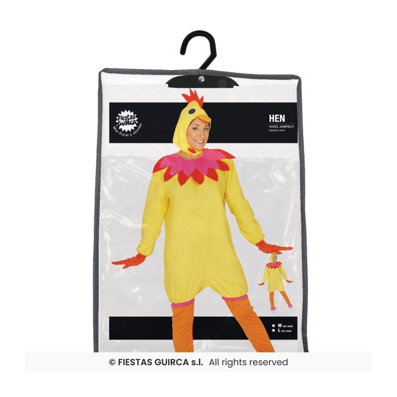 Disfarce Galinha Mulher M