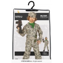 Disfarce Militar Infantil 10-12 anos
