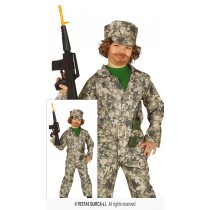Disfarce Militar Infantil 7-9 anos
