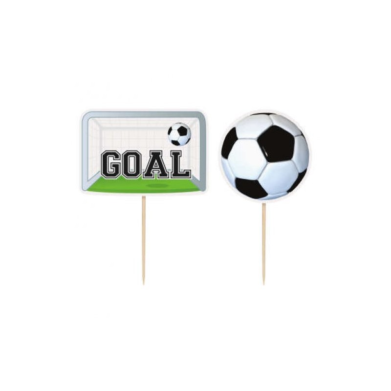 Topo Futebol 6 pcs
