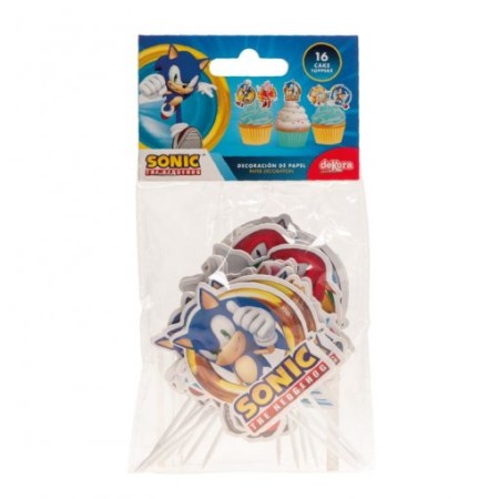 Topo Bolo Sonic 16 Palitos