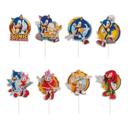 Topo Bolo Sonic 16 Palitos