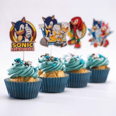 Topo Bolo Sonic 16 Palitos
