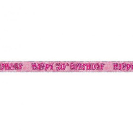 Faxa Birthay 50 anos Rosa