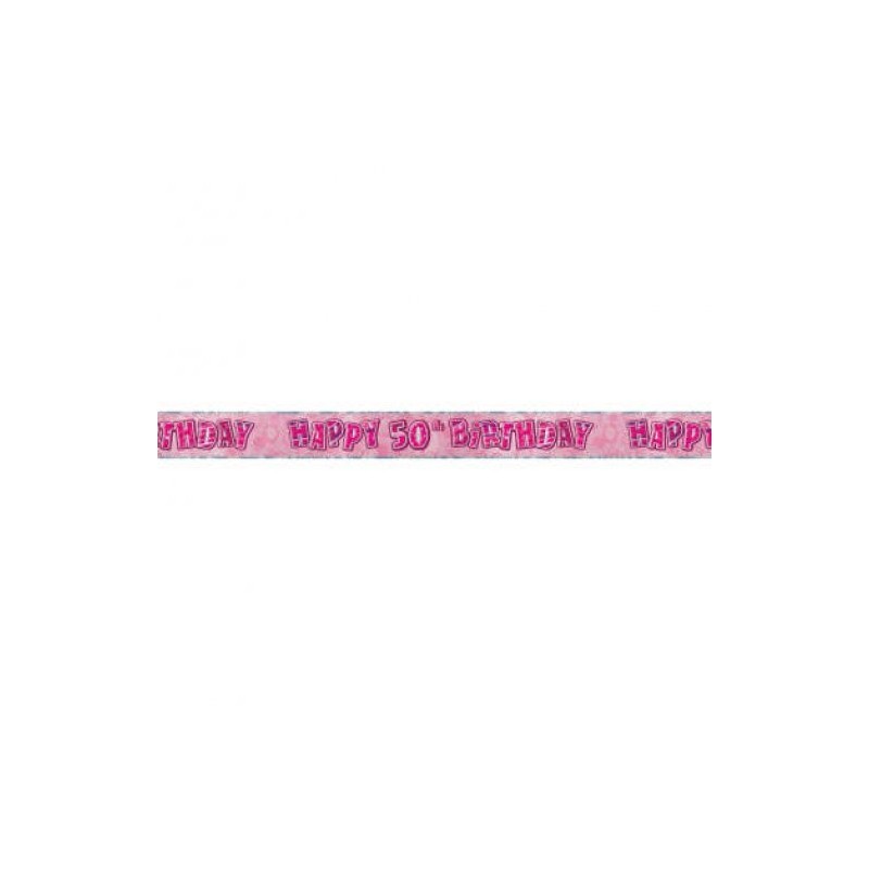 Faxa Birthay 50 anos Rosa