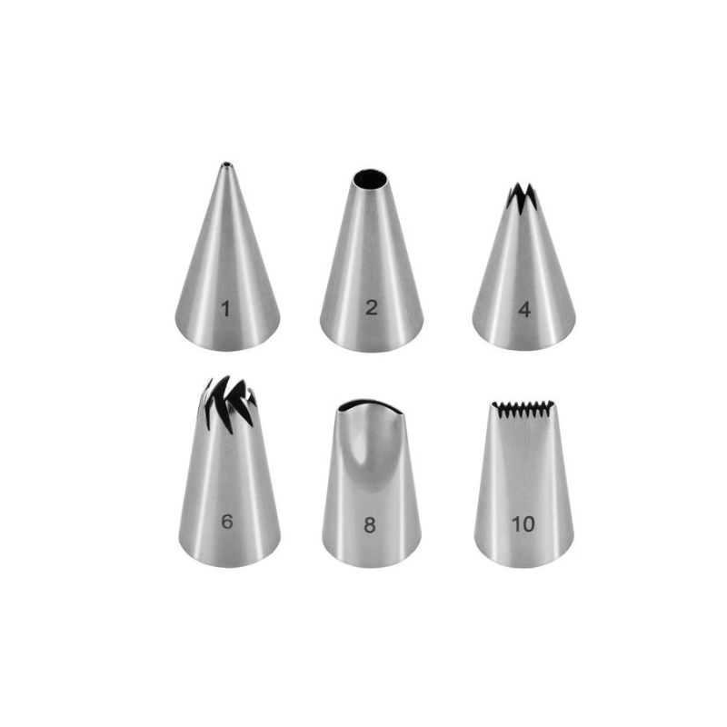 Tescoma 6 Bicos Decorar Inox