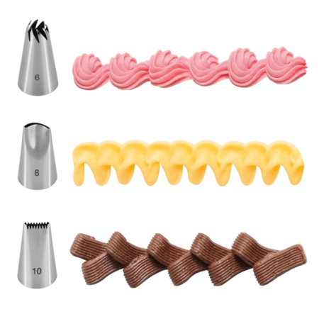 Tescoma 6 Bicos Decorar Inox