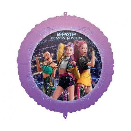 Balão Foil K-Pop Demon Hunters 46cm