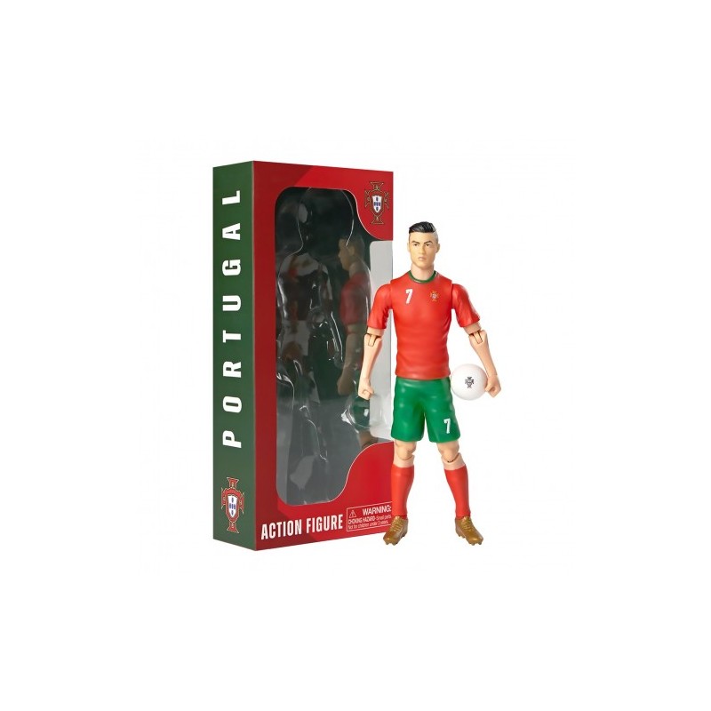 Cristiano Ronaldo Figura Futebol 20cm Articulado
