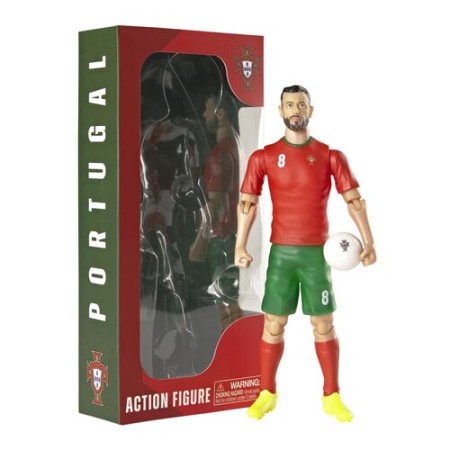 Bruno Fernandes Figura Futebol 20cm Articulado