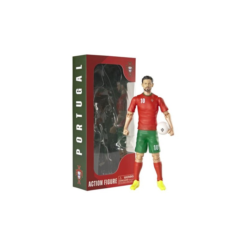 Bernardo Silva Figura Futebol 20cm Articulado