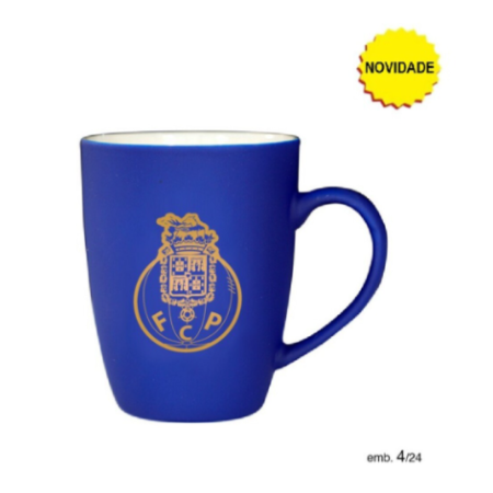 Caneca Veludo Ouro FCP