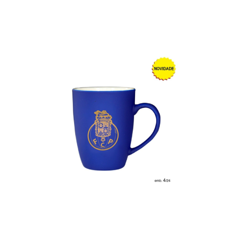 Caneca Veludo Ouro FCP