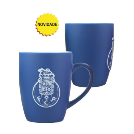 Caneca Veludo c/relevo FCP