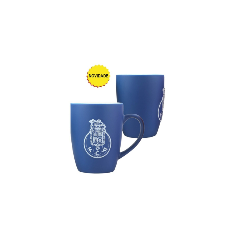 Caneca Veludo c/relevo FCP