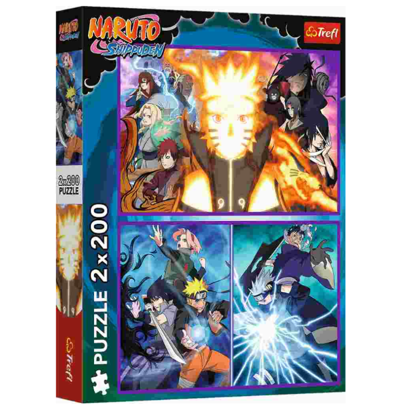 Puzzle 2x200 pcs Naruto