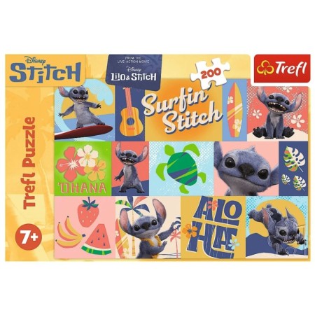 Puzzle 200 Hawaiian Adventures Stitch