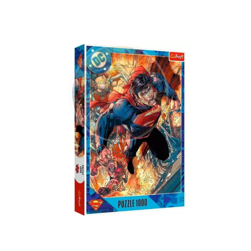 Puzzle 1000 Superman in action Warner