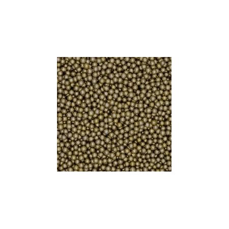 WS Pérolas Metalizadas ouro 4mm 75grs