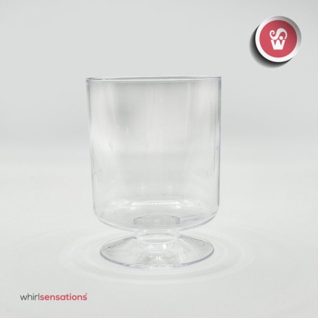WS Copo Redondo C/Base Transparente 150ml