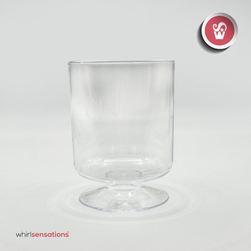 WS Copo Redondo C/Base Transparente 150ml