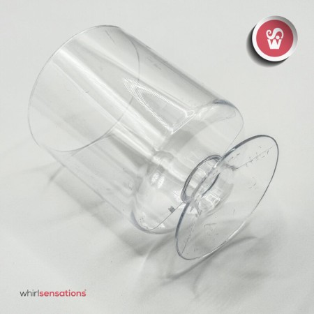 WS Copo Redondo C/Base Transparente 150ml