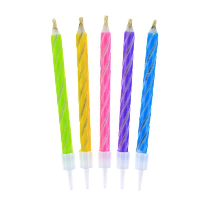 Velas Magicas Pastel 6.5cm 10unid