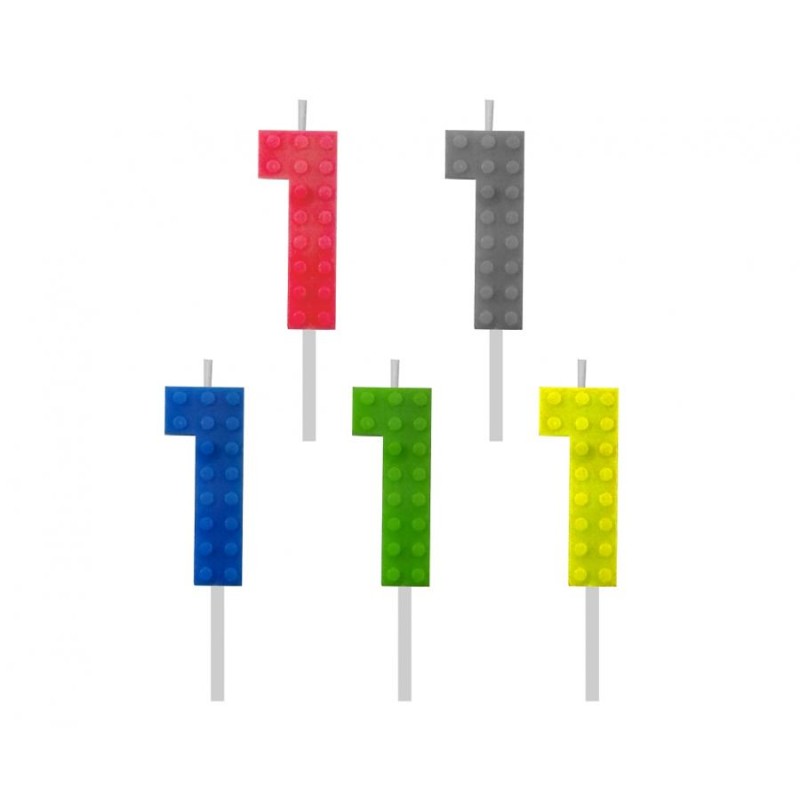 Vela Legos Numero 1