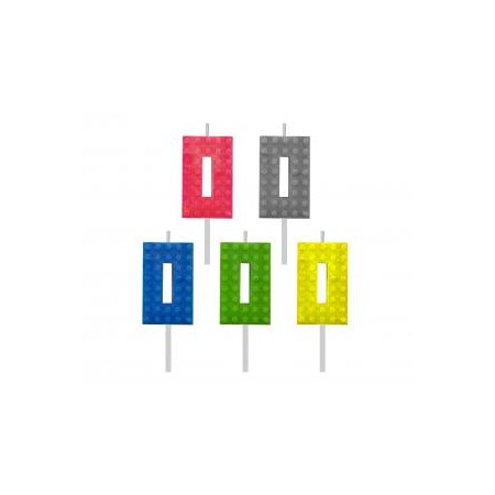 Vela Legos Numero 0