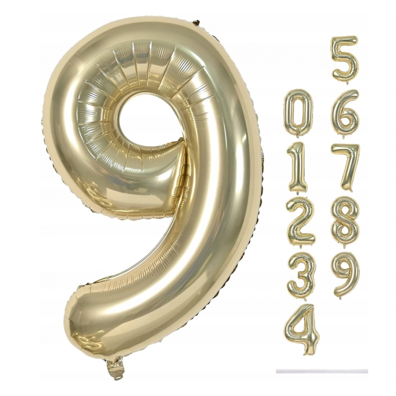 Balão Foil Numero 85cm
