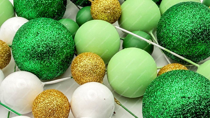 Bolas Decorativas para bolos de Cores fantásticas !!!